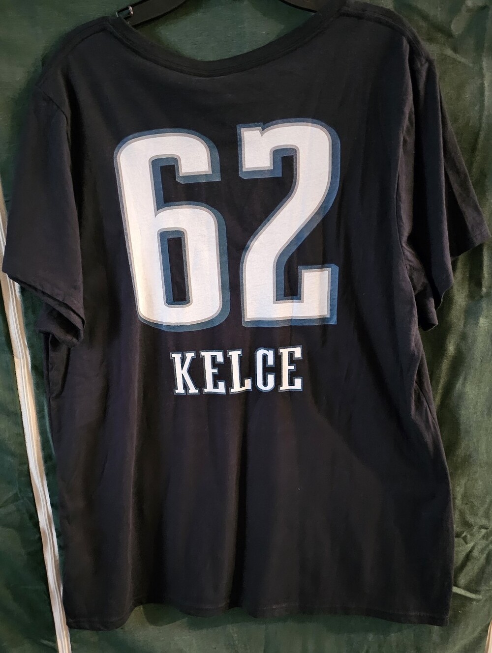 NWT FANATICS OFFICIAL NFL PHILADELPHIA EAGLES KELCE WOMEN'S T-SHIRT SIZE XL - Picture 3 of 6